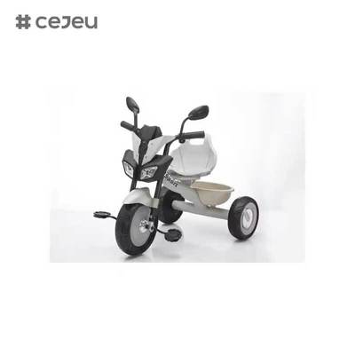 CJ-BMQ-6288 دراجة ثلاثية العجلات بدواسات للأطفال بتصميم أمامي أنيق مزودة بموسيقى وأضواء موديل جديد دراجة ثلاثية العجلات للأطفال