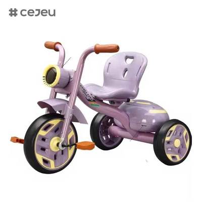 CJ-HLZ-1753 2025 دراجة ثلاثية العجلات للأطفال ذات الثلاث عجلات الأكثر مبيعًا في الصين، بنمط ركوب للأطفال من سن 3 إلى 6 سنوات