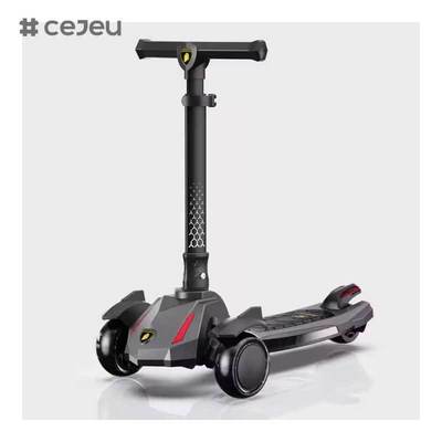 سكوتر للأطفال CJ-HLW-101، سكوتر للأطفال، للأولاد والبنات من سن 1-3 إلى 6 سنوات، لعبة يو يو 3 في 1، سكوتر قابل للطي