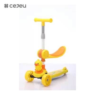 CJ-YCJ-LKB-801 4 في 1 دراجات ثلاثية للأطفال الدراجات المركبات لل 1-4 دفع ركوب الزلاجة على لعبة توازن الدراجة الطفل الكابتن
