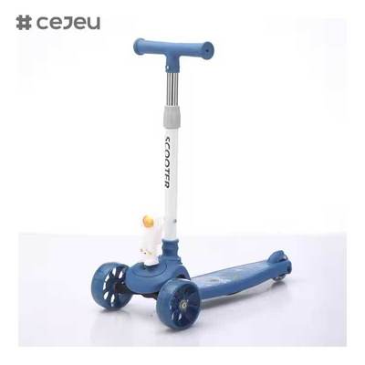 CJ-YLKB-808 سكوتر كهربائي صغير للأطفال بتصميم رائد فضاء لعام 2025، بثلاث عجلات من البولي يوريثين، مع أضواء وموسيقى، ومرن، ومنتج رخيص للرقص