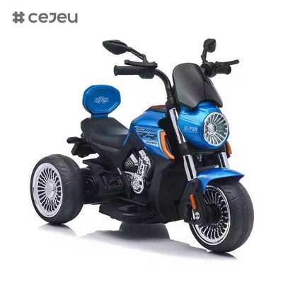 CJ-JM-3189 دراجة ثلاثية العجلات للأطفال للبيع الساخن تعمل بالبطارية قابلة لإعادة الشحن لعبة سيارة كهربائية للأطفال مستوحاة من الدراجة النارية