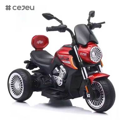 CJ-JM-3189 دراجة ثلاثية العجلات للأطفال للبيع الساخن تعمل بالبطارية قابلة لإعادة الشحن لعبة سيارة كهربائية للأطفال مستوحاة من الدراجة النارية