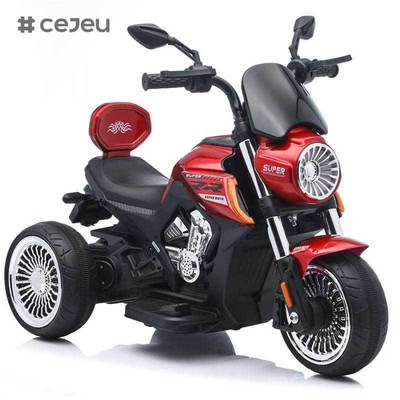 CJ-JM3189 بيع ساخن بطارية قابلة لإعادة الشحن الأطفال ثلاثية الدراجات الكهربائية ركوب على سيارة لعبة للأطفال مستوحاة من الدراجة النارية