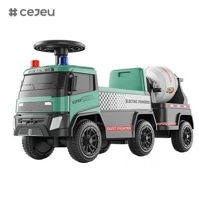 CJ-SYB-718 بيع مصنع سعر رخيص سيارة الأطفال الأطفال شاحنة مع رش & ضوء الموسيقى وصندوق التخزين