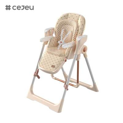 CJ-YY-018 المورد المهني الكهربائية 2 في 1 الكرسي المرن العالي متعدد الوظائف المثابرة المرنة كرسي طعام للأطفال