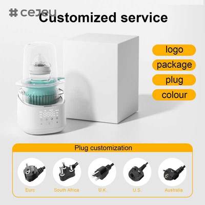 CJ-HJ-B05 2025 مصنع تصميم جديد أم شابة تحب تصميم الرضاعة الطبيعية التطهير تغذية الزجاجة الدافئ