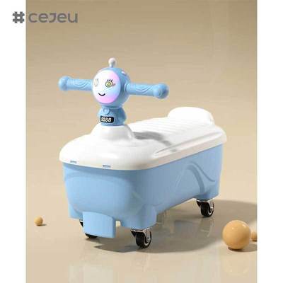 CJ-ZYB—5188 2025 صندوق تخزين لوح تزلج عالي الجودة للأطفال بتصميم جديد لعبة بأربع عجلات للأطفال من سن 2-4 سنوات سيارة تمارين رياضية بلاستيكية صنع في الصين