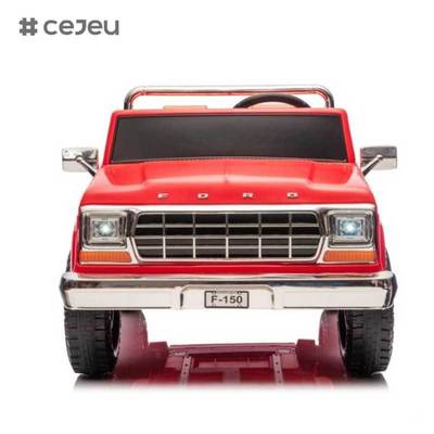 CJ-S323 F150 2025 أحدث سيارة ركوب فورد F150 بجهد 24 فولت، سيارة حقيقية ذات مقعدين مرخصة من مادة البلاستيك للأطفال من سن 2 إلى 4 سنوات