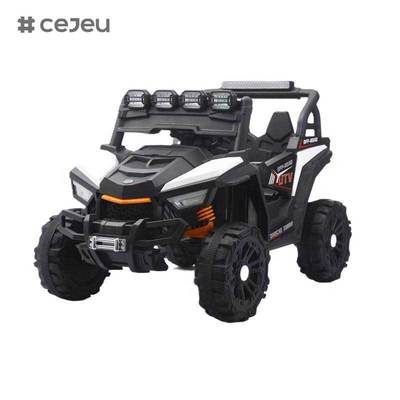 لعبة ركوب CJ-JB-669 للأطفال الكبار، شاحنة ركوب بجلستين سيارة كهربائية للأطفال للأولاد والبنات مع جهاز تحكم عن بعد
