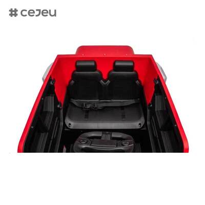 CJ-DLS-X22 2026 Remote Control 2-seater Children Riding Electric Toy Cars 12V Kids Car Off-Road Car