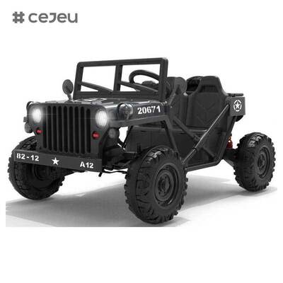 CJ-XH-JC609 الركوب الكهربائي للأطفال على أربع عجلات على السيارة مع وظيفة التأرجح والموسيقى التعليمية