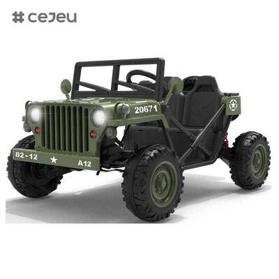CJ-XH-JC609 الركوب الكهربائي للأطفال على أربع عجلات على السيارة مع وظيفة التأرجح والموسيقى التعليمية