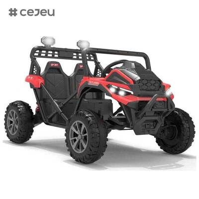 CJ-XH-JC610 4x4 بطارية تشغيل الأطفال UTV الكهربائية ركوب على عربة السيارة للأطفال مع جهاز التحكم عن بعد الوالدين