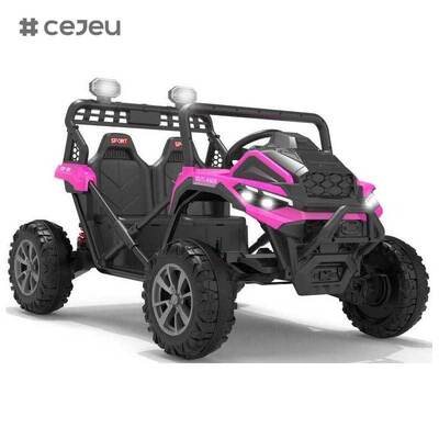 CJ-XH-JC610 4x4 بطارية تشغيل الأطفال UTV الكهربائية ركوب على عربة السيارة للأطفال مع جهاز التحكم عن بعد الوالدين