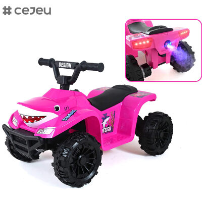 CJ-XL-1168 الكهربائية ATV الأطفال سيارة الكهربائية ركوب على السيارات مع الموسيقى الخفيفة للفتيان والفتيات من 2 إلى 4 سنوات مصنوعة من البلاستيك المقاوم