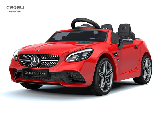 سيارة أطفال مرخصة بمنفذ USB مرسيدس بنز SLS AMG 6V كهربائية للركوب بسرعة 4 كم/ساعة