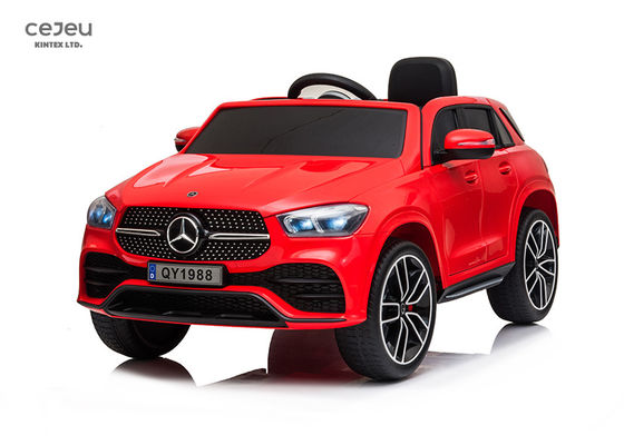 سيارة أطفال مرخصة EN71 تعمل بالقيادة على سيارة مرسيدس بنز Gl450 SUV بجهد 6 فولت، وزنها 19 كجم