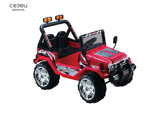 البلاستيك بعمر 3 سنوات ، الركوب الكهربائي ذو المقعدين 4wd على شحن UTV 8 ساعات EN71
