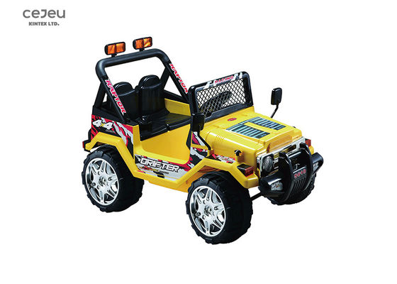 البلاستيك بعمر 3 سنوات ، الركوب الكهربائي ذو المقعدين 4wd على شحن UTV 8 ساعات EN71