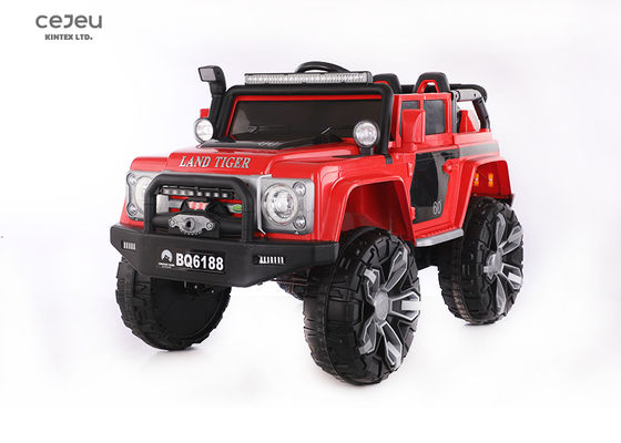 12V7AH الاطفال ركوب على سيارة لعبة بطارية قابلة للإزالة الطفل سيارة كهربائية 4x4 ديب بلو