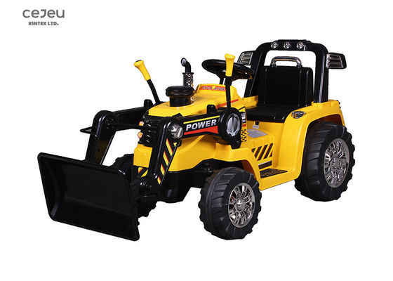 Mp3 Music Kids 12v Electric Ride On Digger 13KG 128 * 54 * 68CM