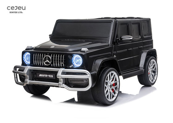 G500 ترخيص ركوب على السيارات 4 عجلات تعليق 4 سنة من العمر مرسيدس 12v