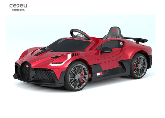 سيارة أطفال مرخصة من طراز Bugatti Divo RC بتردد 2.4 جيجاهرتز بحجم كبير 128x72x47 سم