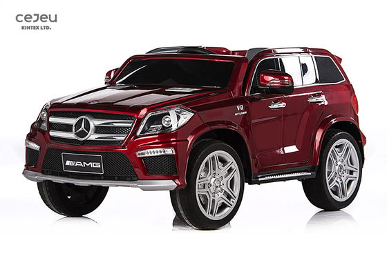 سيارة أطفال مرخصة من طراز 2.4G RC Benz مع مقعد بلاستيكي بسرعة 3.5 كم/ساعة