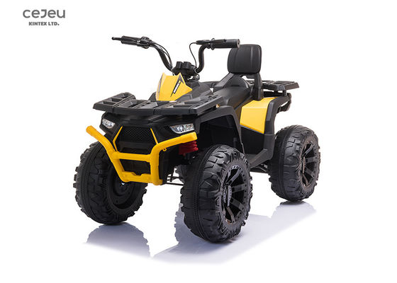 12 فولت للأطفال رباعية الدفع على مركبة ATV مع جهاز تحكم عن بعد للوالدين ومشغل موسيقى