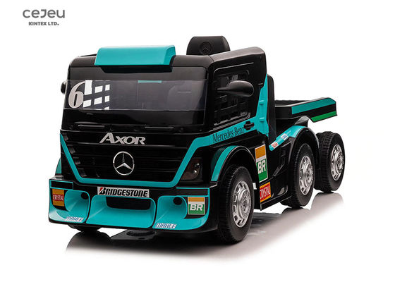 سيارة ركوب كهربائية للأطفال بتصميم 4X4 مع جهاز تحكم عن بعد وأضواء LED وموسيقى