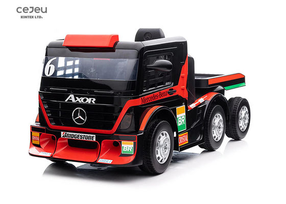 سيارة ركوب كهربائية للأطفال بتصميم 4X4 مع جهاز تحكم عن بعد وأضواء LED وموسيقى